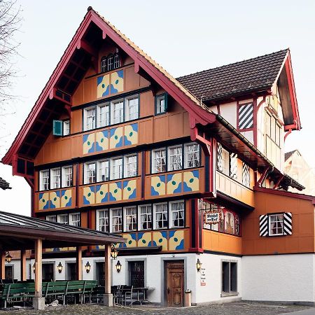 Gasthaus Hof Appenzell Bagian luar foto