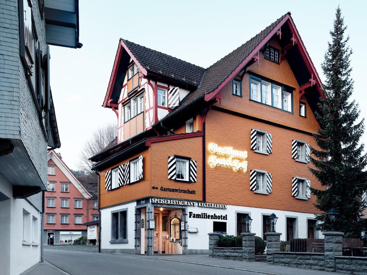 Gasthaus Hof Appenzell Bagian luar foto